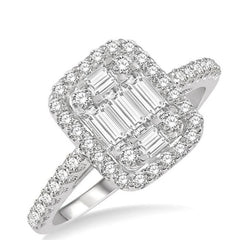 Parkplace Jewelers Halo Fusion Diamond Engagement Ring 295F2PPFVWG