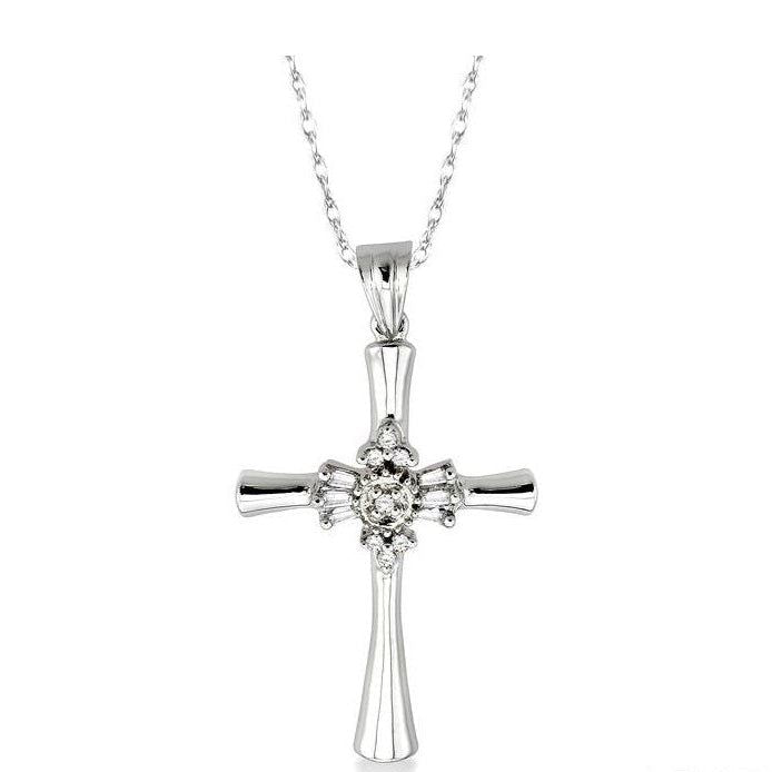 Parkplace Jewelers Cross Diamond Pendant 95068PPTXPDW