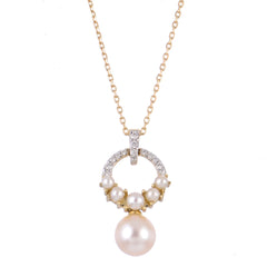 Parkplace Pearls 14KT Yellow Gold Freshwater Pearl Necklace 961073/FWAA