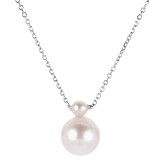 Parkplace Pearls 14KT White Gold Freshwater Pearl Necklace 961169/FWWHAA