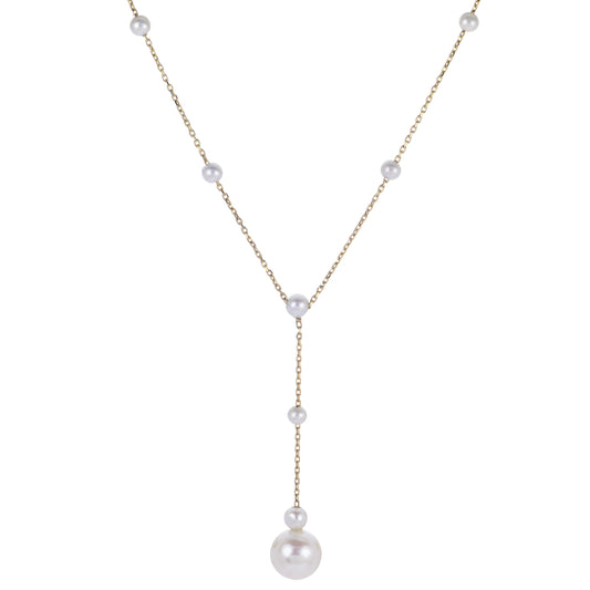 Parkplace Pearls 14KT Yellow Gold Freshwater Pearl Necklace 961187/FWAA