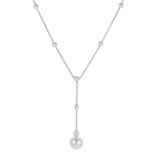 Parkplace Pearls 14KT White Gold Freshwater Pearl Necklace 961187/FWWHAA