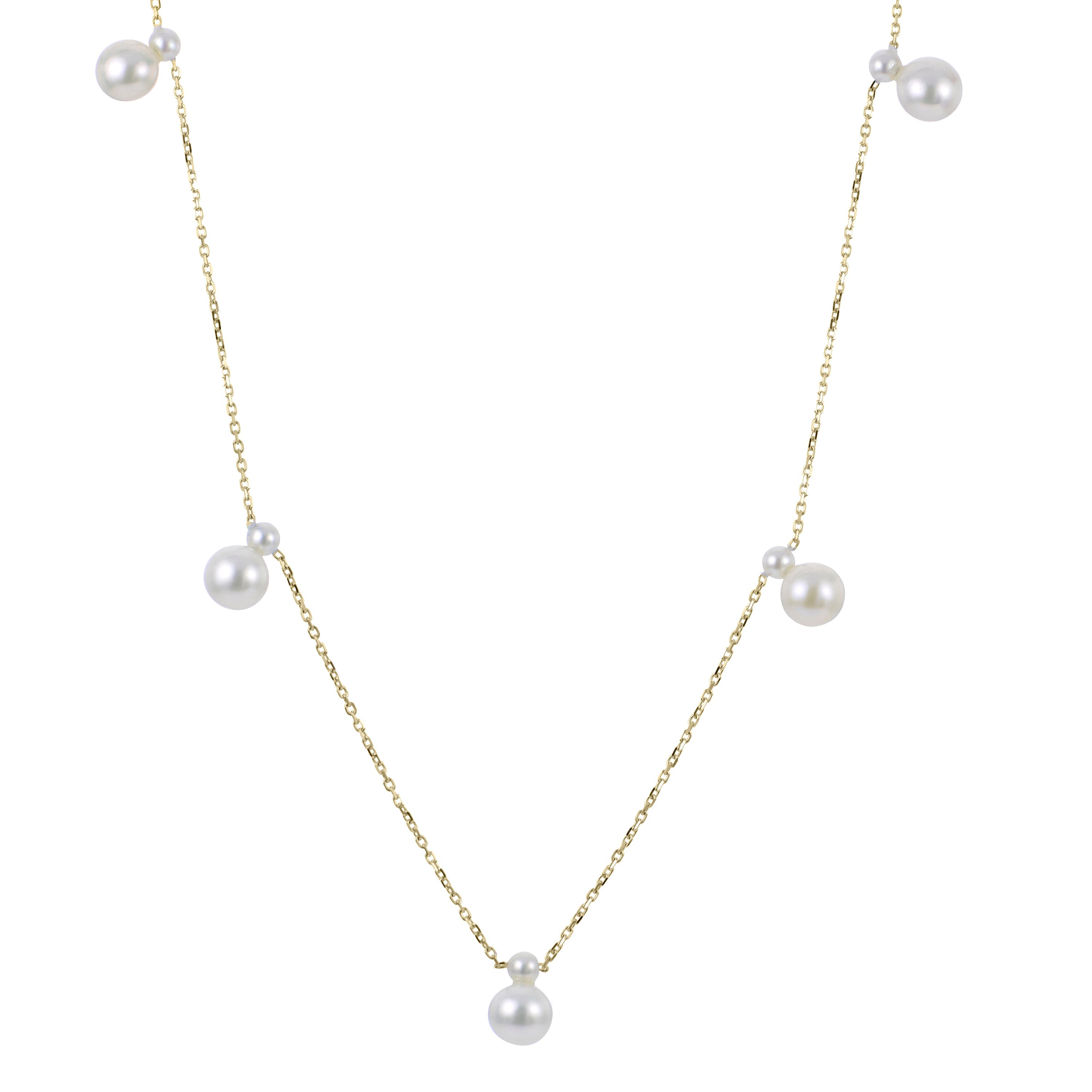 Parkplace Pearls 14KT Yellow Gold Freshwater Pearl Necklace 961349/FWAA