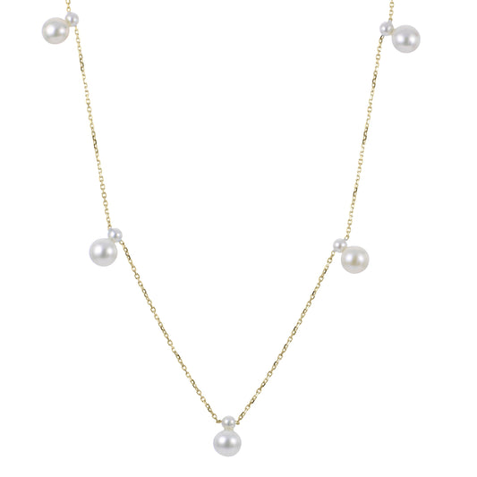 Parkplace Pearls 14KT Yellow Gold Freshwater Pearl Necklace 961349/FWAA