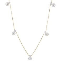 Parkplace Pearls 14KT Yellow Gold Freshwater Pearl Necklace 961349/FWAA