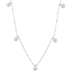 Parkplace Pearls 14KT White Gold Freshwater Pearl Necklace 961349/FWWHAA