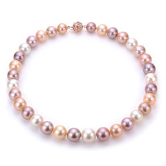 Parkplace Pearls 14KT Rose Gold Freshwater Pearl Necklace 961375/RG-DIA