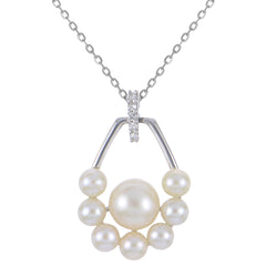 Parkplace Pearls 14KT White Gold Freshwater Pearl Necklace 961921/FWWHAA