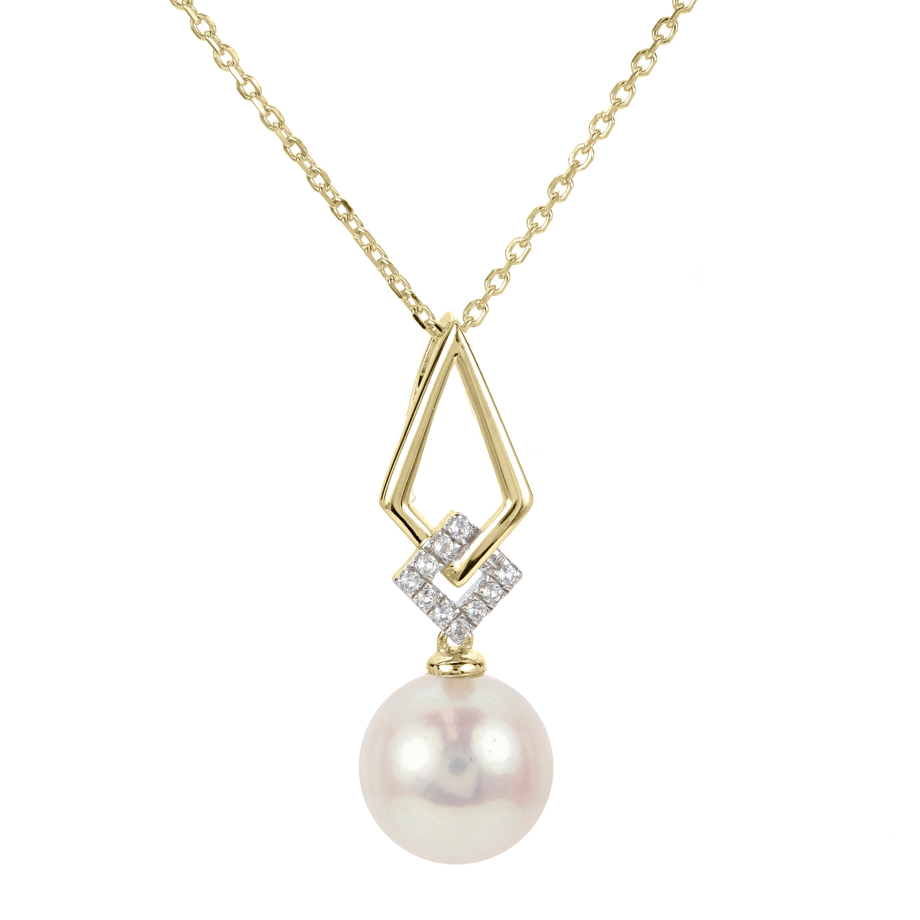 Parkplace Pearls 14KT Yellow Gold Freshwater Pearl Necklace 962005/FWAA