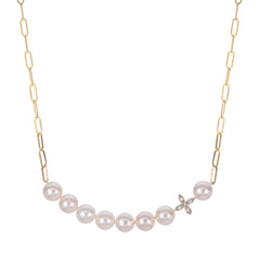 Parkplace Pearls 14KT Yellow Gold Freshwater Pearl Necklace 962221/FWAA