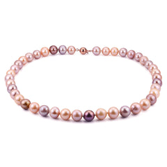Parkplace Pearls 14KT Rose Gold Freshwater Pearl Necklace 962406/RG-MULTI18