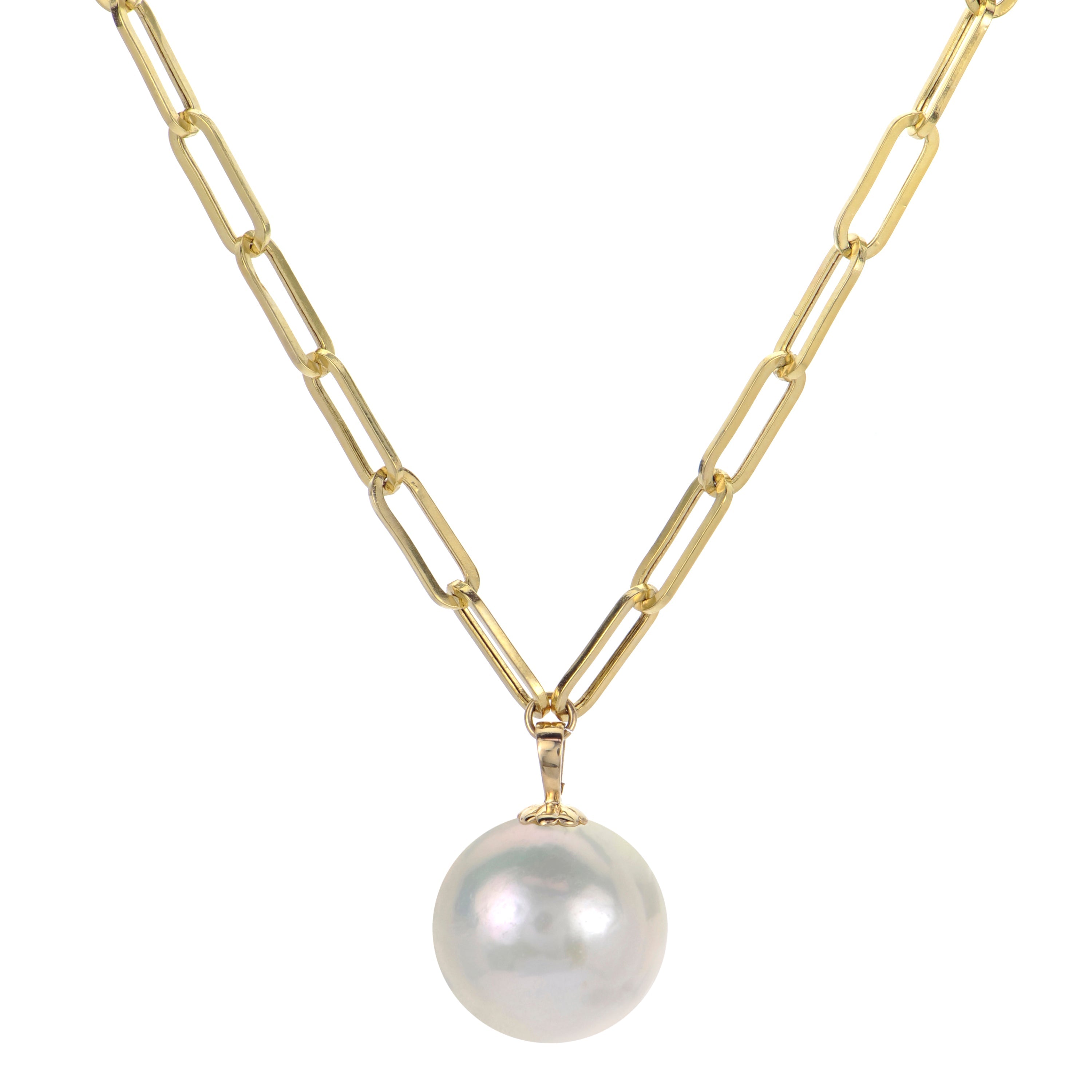 Parkplace Pearls 14KT Yellow Gold Freshwater Pearl Necklace 962566/FW15.25