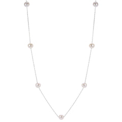 Parkplace Pearls 14KT White Gold Freshwater Pearl Necklace 962760/FWWH-AA