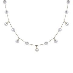 Parkplace Pearls 14KT Yellow Gold Freshwater Pearl Necklace 962991/FWAA