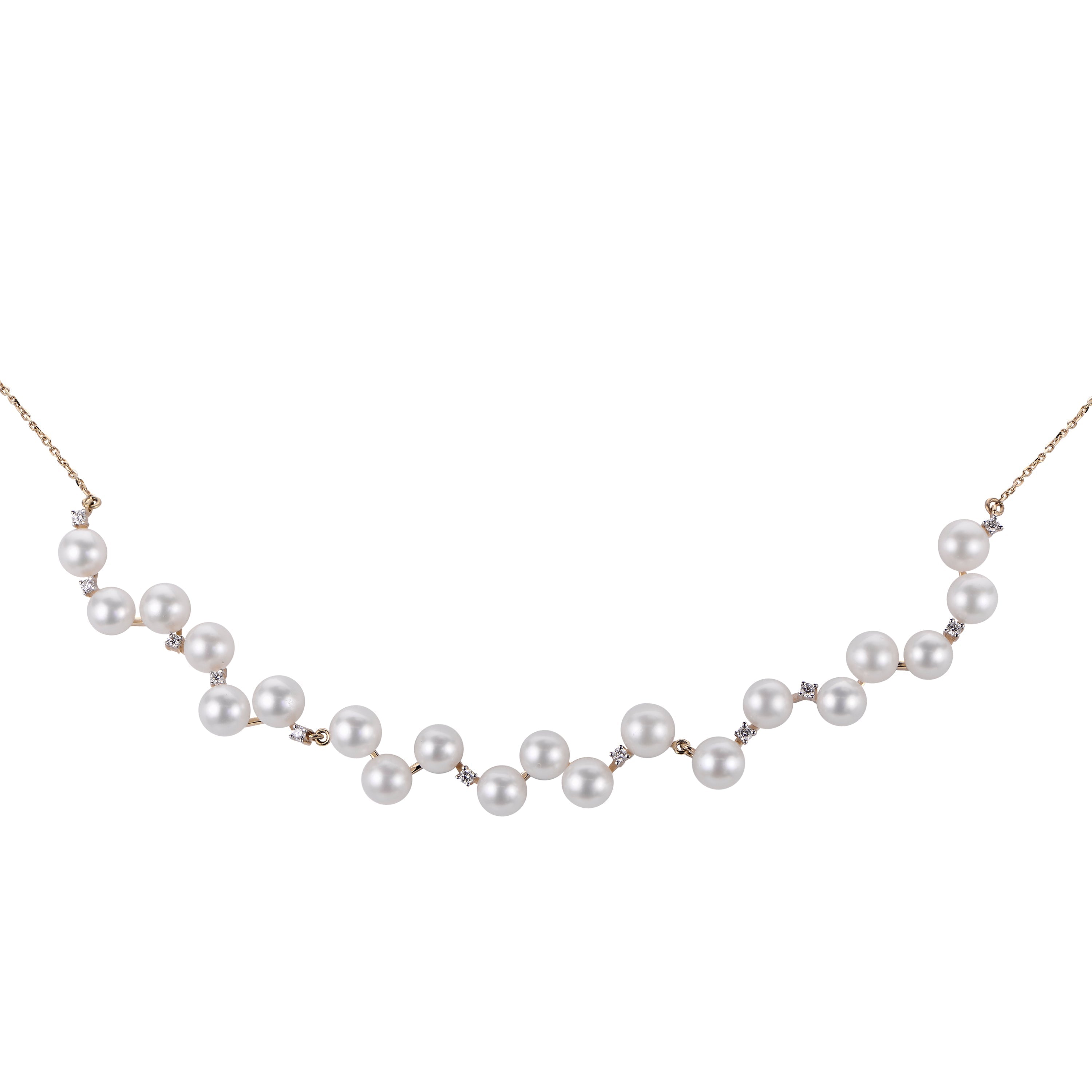 Parkplace Pearls 14KT Yellow Gold Freshwater Pearl Necklace 963036/FWAA