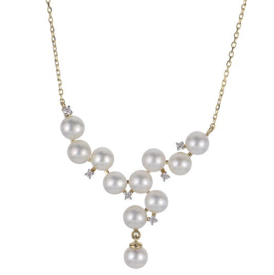 Parkplace Pearls 14KT Yellow Gold Freshwater Pearl Necklace 963395/FWAA