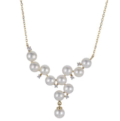 Parkplace Pearls 14KT Yellow Gold Freshwater Pearl Necklace 963395/FWAA