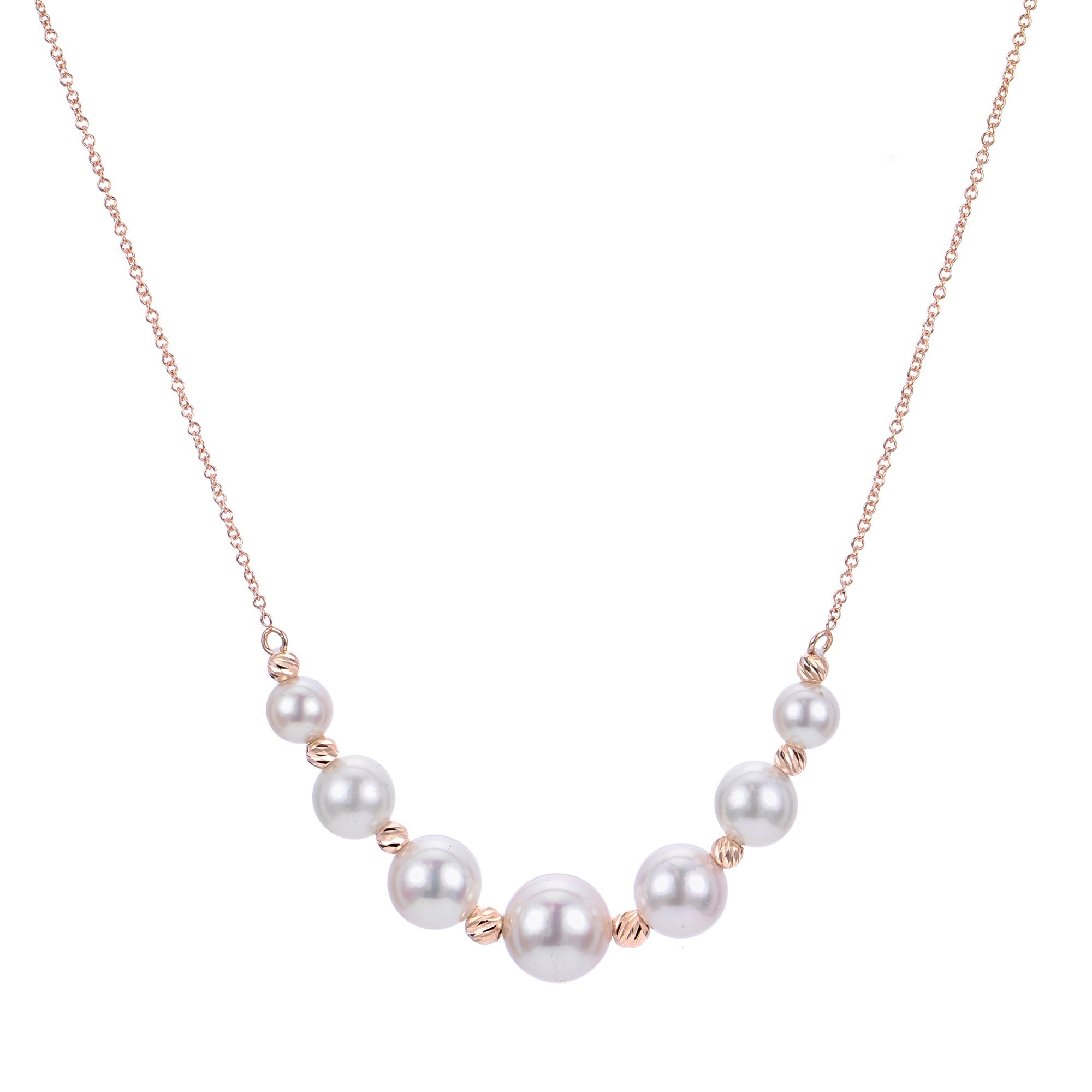 Parkplace Pearls 14KT Yellow Gold Akoya Pearl Necklace 963500/A