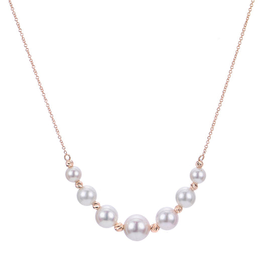 Parkplace Pearls 14KT Yellow Gold Akoya Pearl Necklace 963500/A