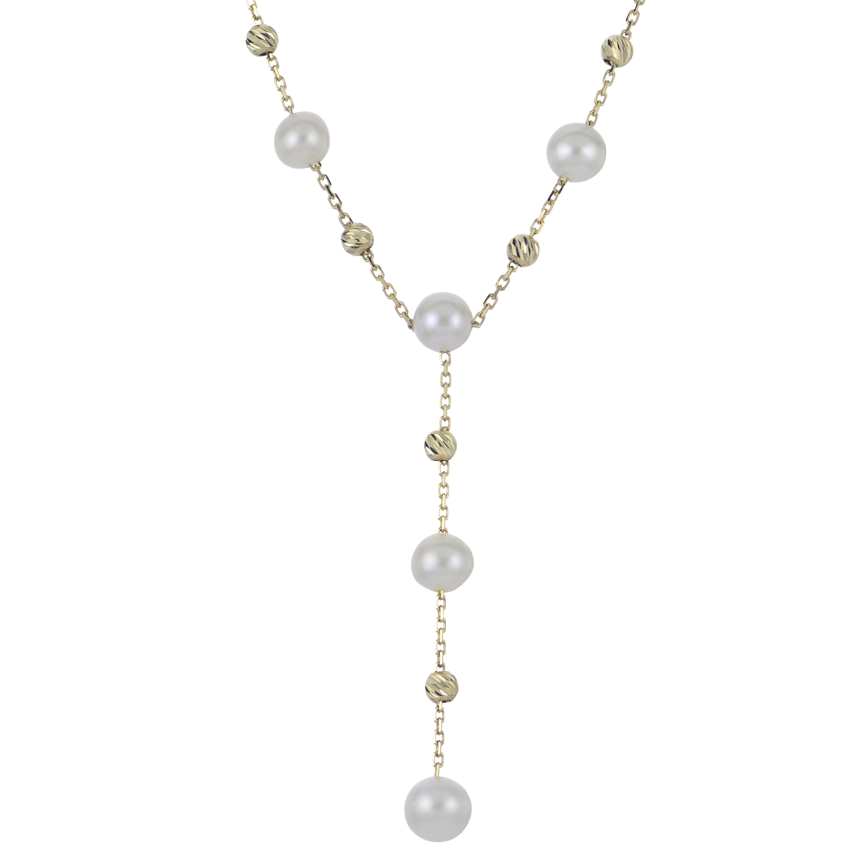 Parkplace Pearls 14KT Yellow Gold Freshwater Pearl Necklace 964669/FW