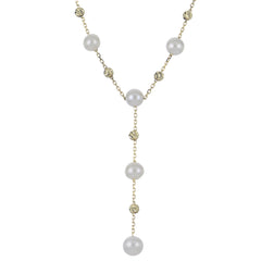 Parkplace Pearls 14KT Yellow Gold Freshwater Pearl Necklace 964669/FW