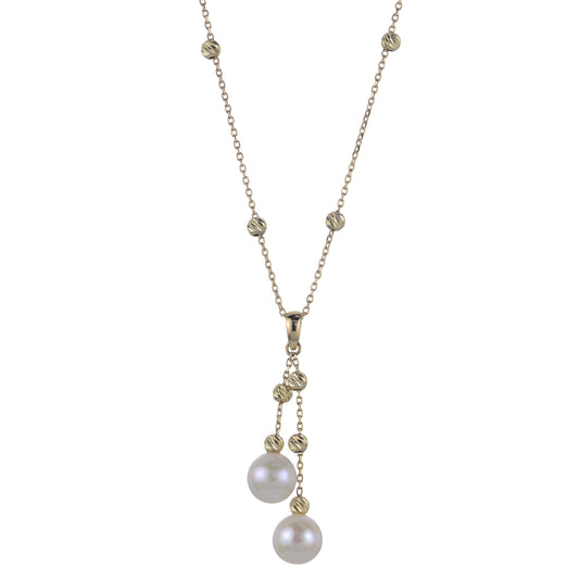 Parkplace Pearls 14KT Yellow Gold Freshwater Pearl Necklace 964677/FW