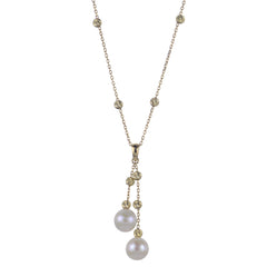 Parkplace Pearls 14KT Yellow Gold Freshwater Pearl Necklace 964677/FW