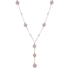Parkplace Pearls 14KT Rose Gold Freshwater Pearl Necklace 964874/NQ