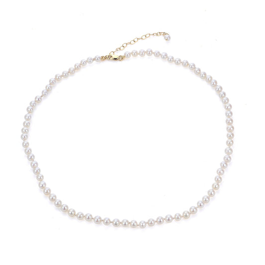 Parkplace Pearls Children's 14KT Yellow Gold Freshwater Pearl Necklace 965031/FWAA