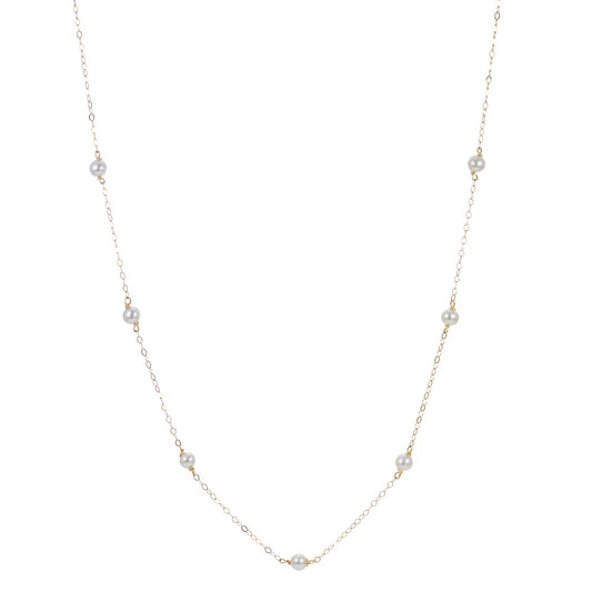 Parkplace Pearls Children's 14KT Yellow Gold Freshwater Pearl Necklace 965036/FWAA