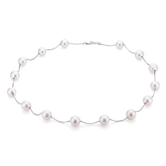 Parkplace Pearls 14KT White Gold Freshwater Pearl Necklace 965285/WH