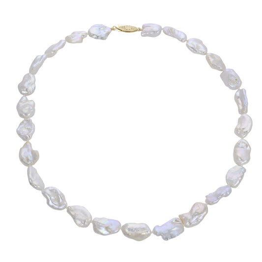 Parkplace Pearls 14KT Yellow Gold Freshwater Keshi Pearl Necklace 965329/FW17