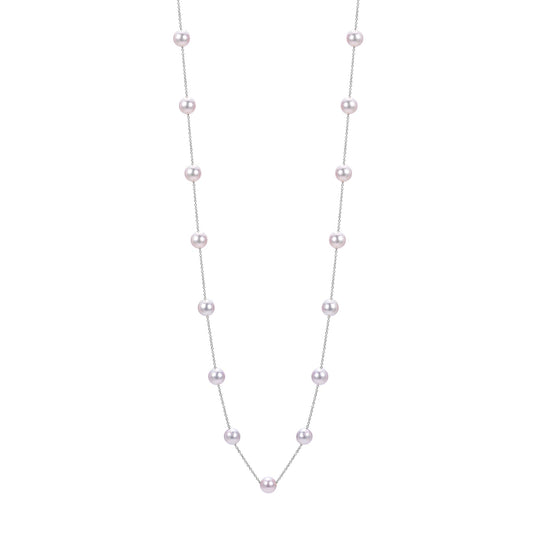 Parkplace Pearls 14KT White Gold Akoya Pearl Necklace 965480/AWH