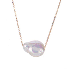 Parkplace Pearls 14KT Yellow Gold Freshwater Keshi Pearl Necklace 966802