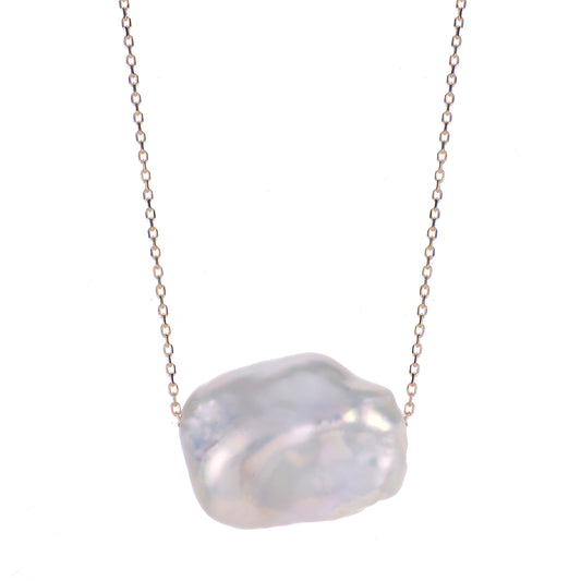 Parkplace Pearls 14KT Yellow Gold Freshwater Keshi Pearl Necklace 966803