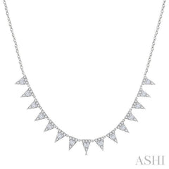 ASHI Diamond Layered Necklace 966Z1PPFGNKWG-1.50