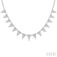 ASHI Diamond Layered Necklace 966Z1PPFGNKWG-1.50
