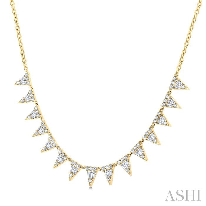 ASHI Diamond Layered Necklace 966Z1PPFGNKYG-1.50