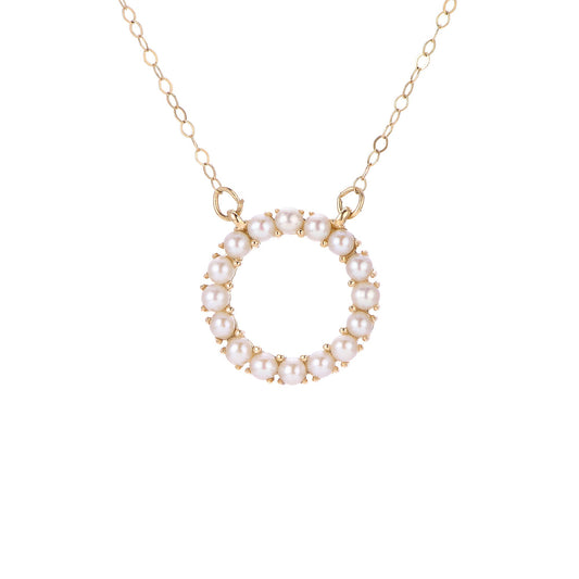 Parkplace Pearls 14KT Yellow Gold Freshwater Pearl Necklace 967122/FW