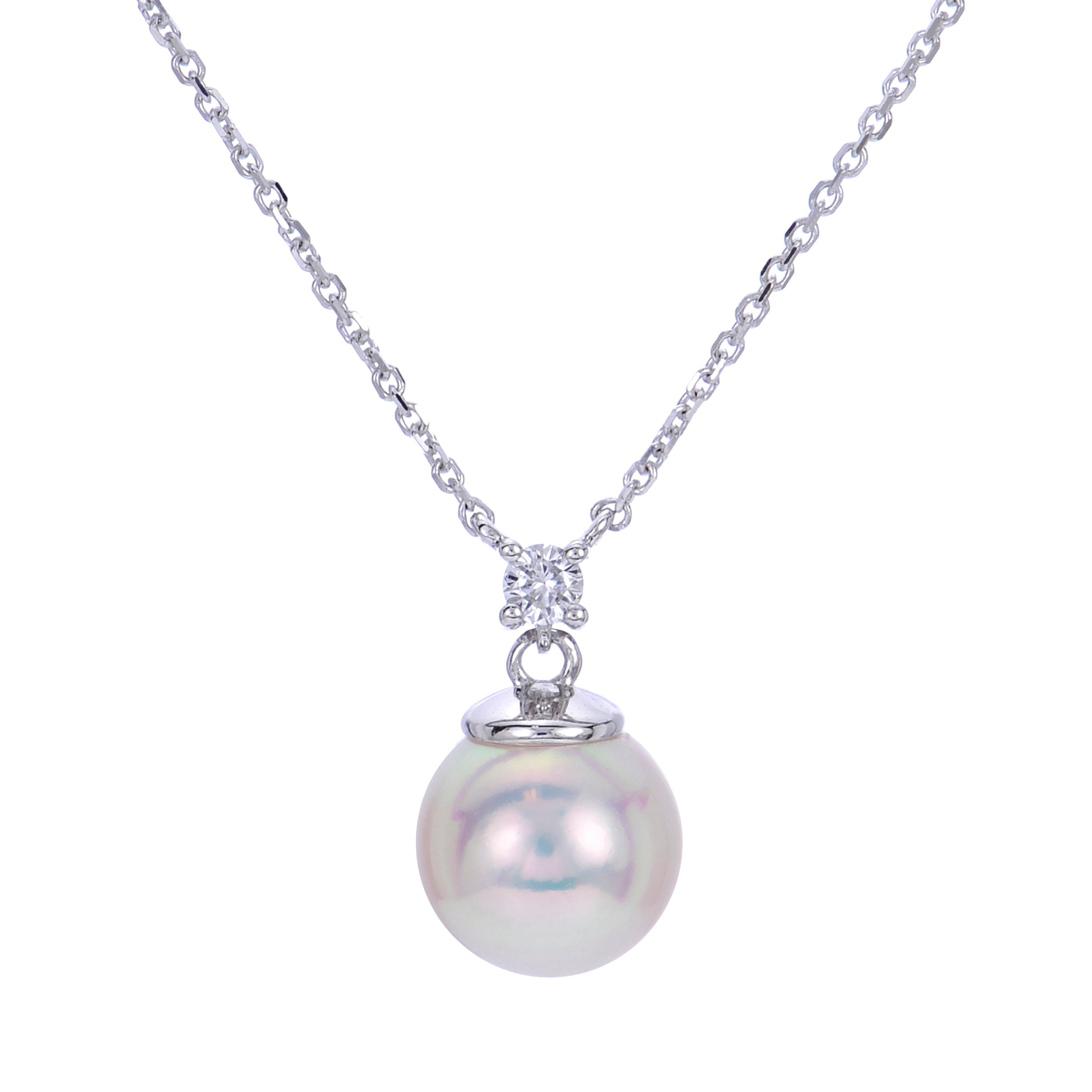 Parkplace Pearls 14KT White Gold Akoya Pearl Necklace 967262/AWH