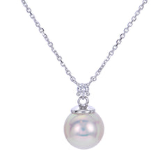 Parkplace Pearls 14KT White Gold Akoya Pearl Necklace 967262/AWH