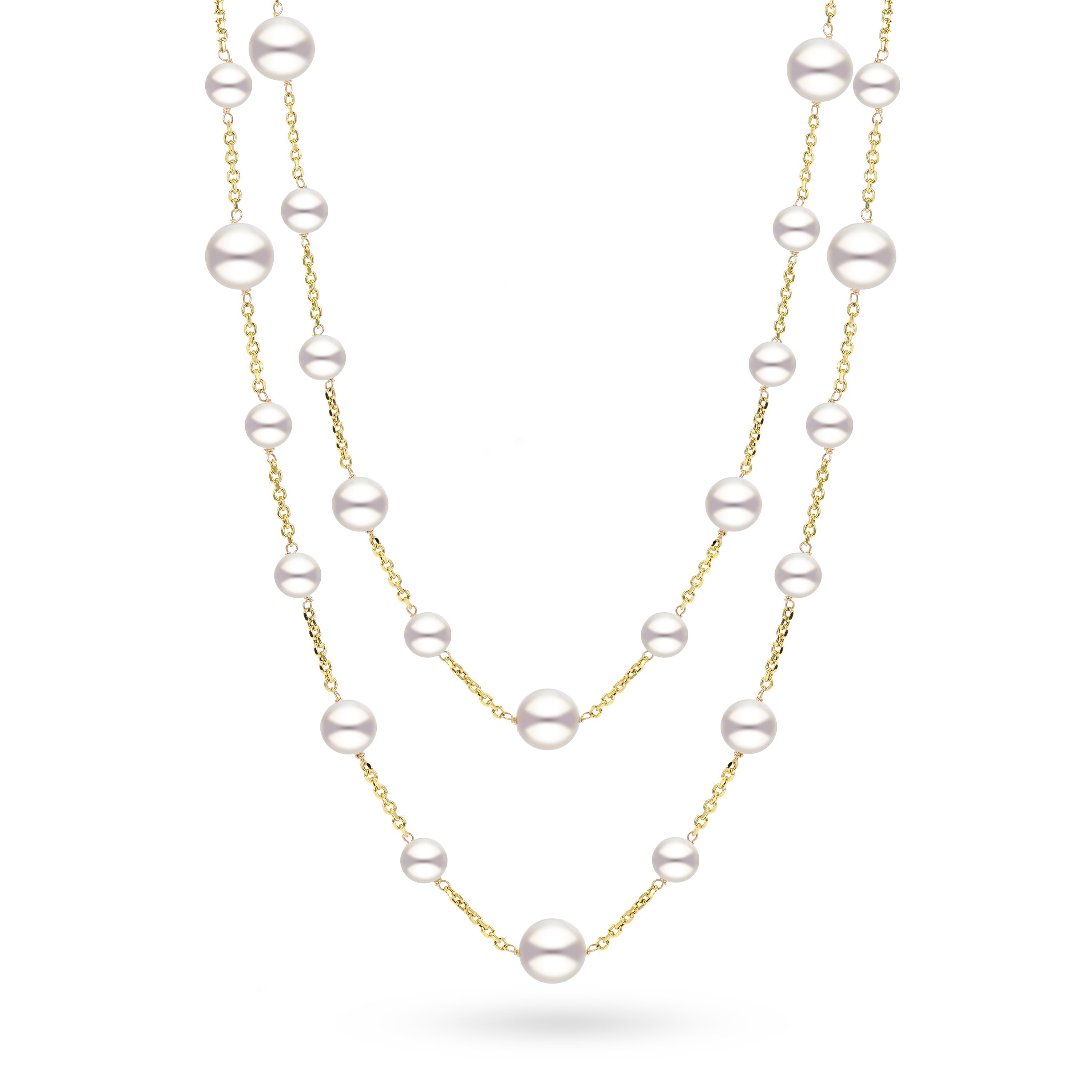 Parkplace Pearls 14KT Yellow Gold Freshwater Necklace 968048/FW