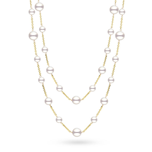 Parkplace Pearls 14KT Yellow Gold Freshwater Necklace 968048/FW