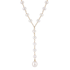 Parkplace Pearls 14KT Yellow Gold Freshwater Pearl Necklace 968182/FW