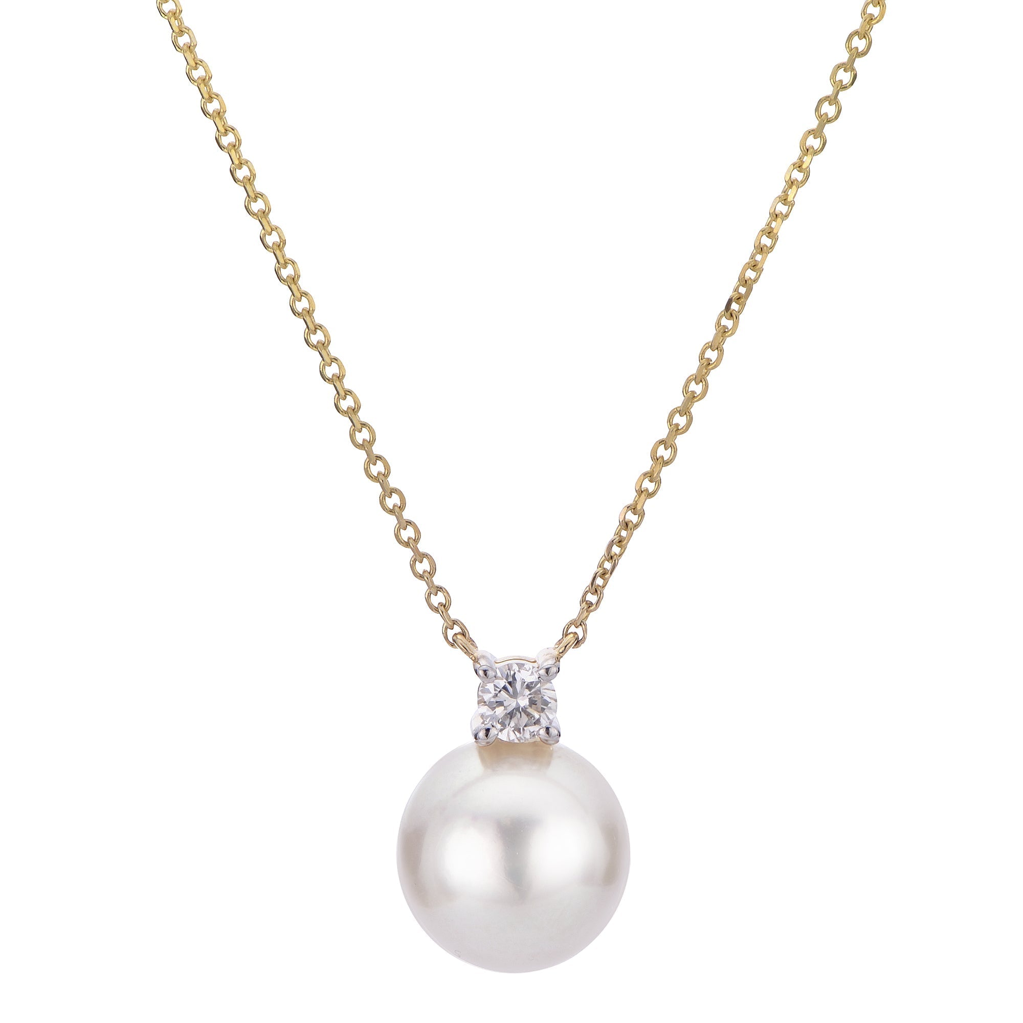 Parkplace Pearls 14KT Yellow Gold Akoya Pearl Necklace 968728/AA