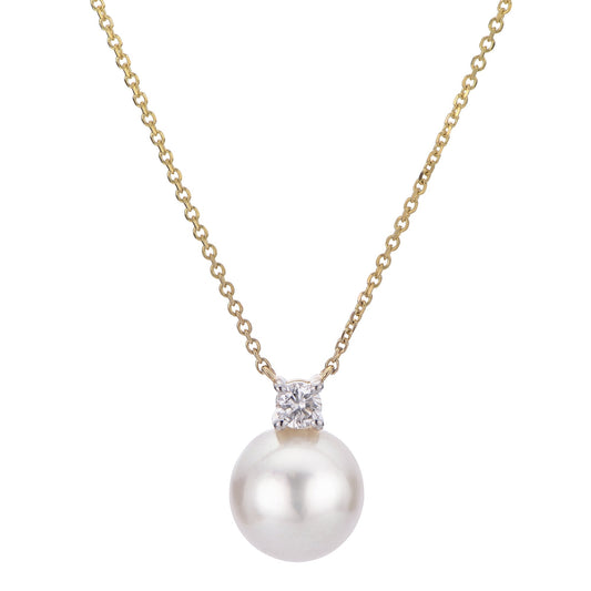 Parkplace Pearls 14KT Yellow Gold Akoya Pearl Necklace 968728/AA