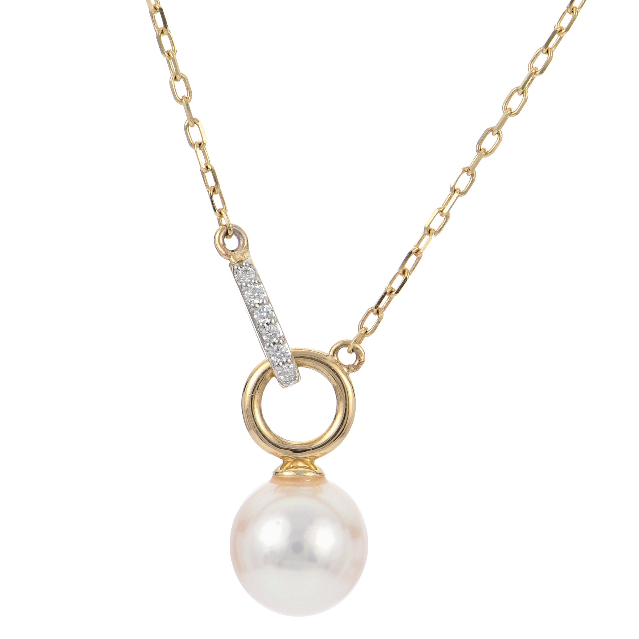 Parkplace Pearls 14KT Yellow Gold Akoya Pearl Necklace 968732/A