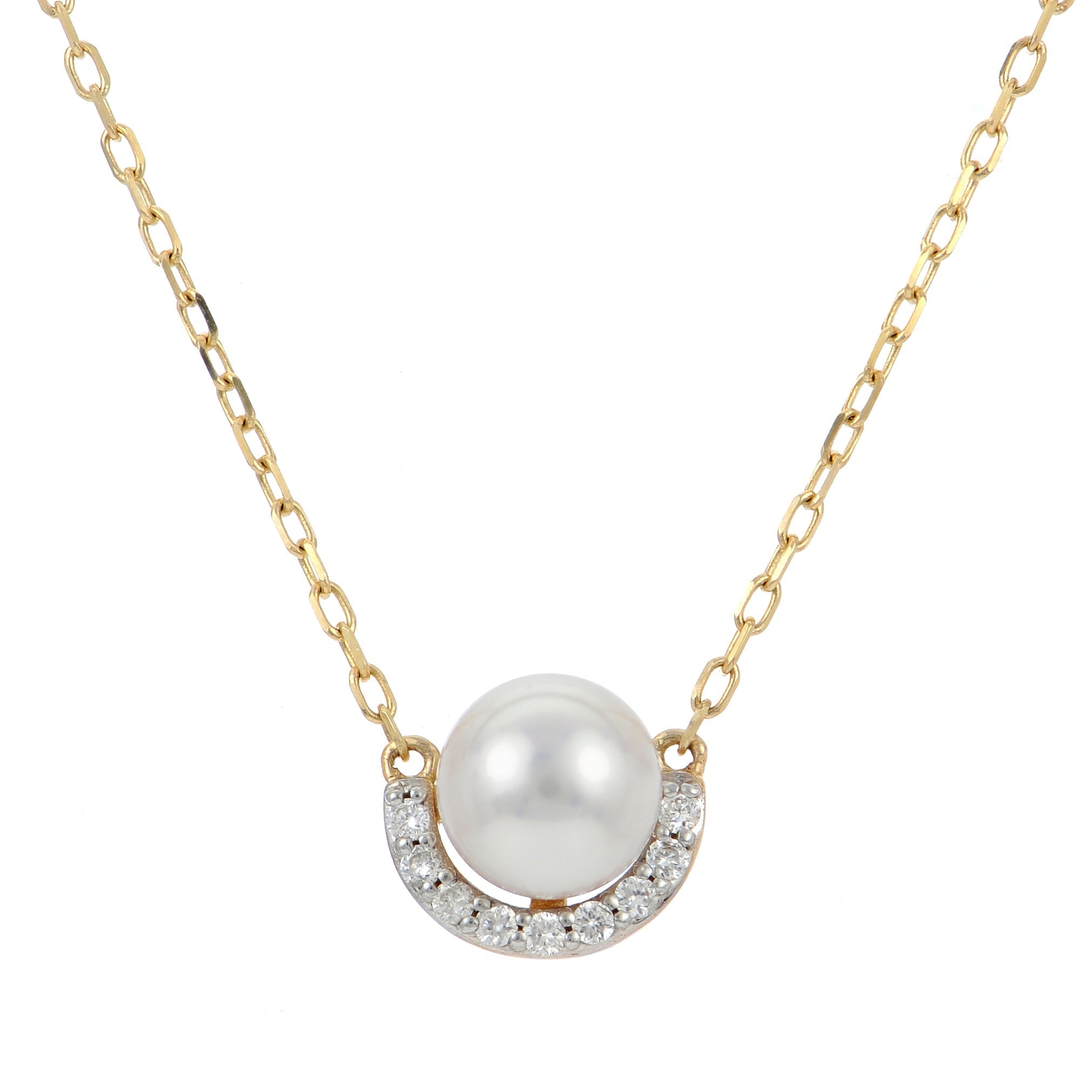 Parkplace Pearls 14KT Yellow Gold Akoya Pearl Necklace 968734/A