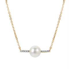 Parkplace Pearls 14KT Yellow Gold Freshwater Pearl Necklace 969469/FWAA