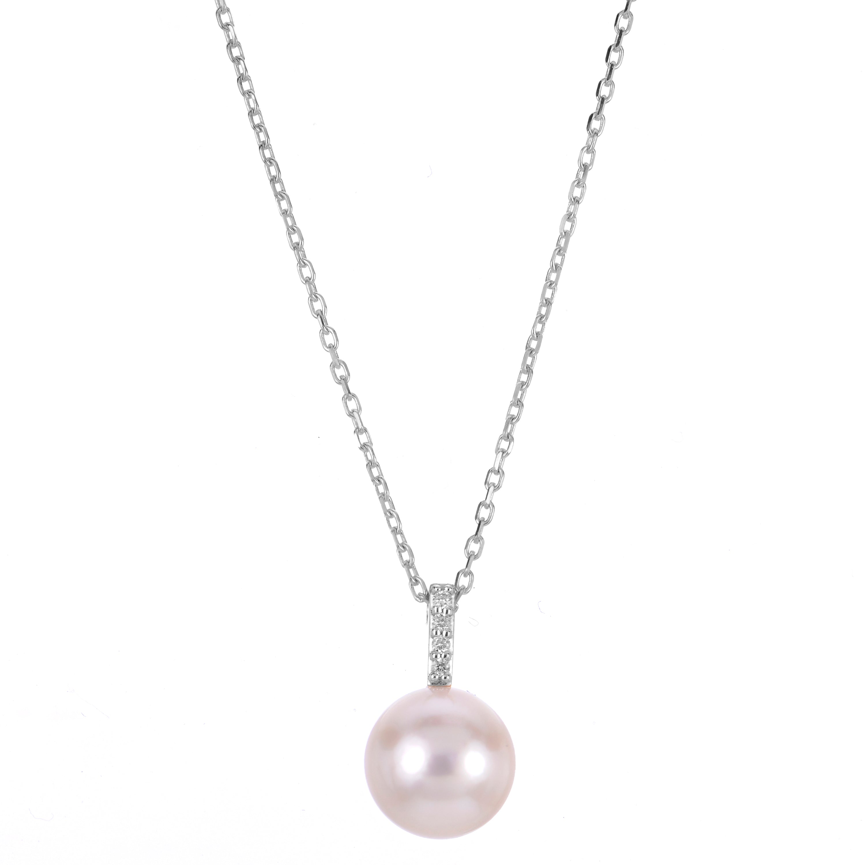 Parkplace Pearls 14KT White Gold Akoya Pearl Necklace 969749/AWH